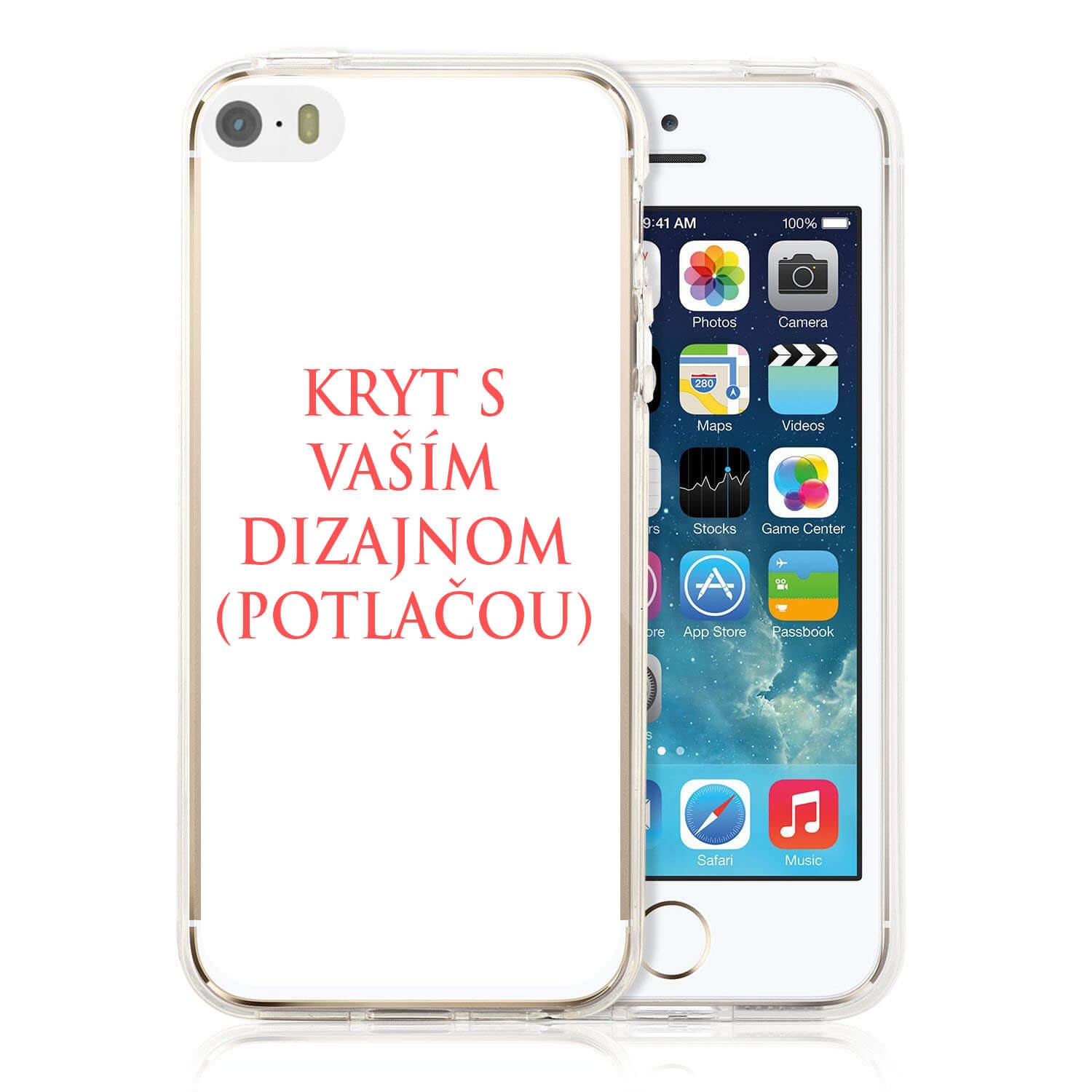Borító saját fényképpel Apple iPhone 5 / 5S / SE akciós termékkép 1