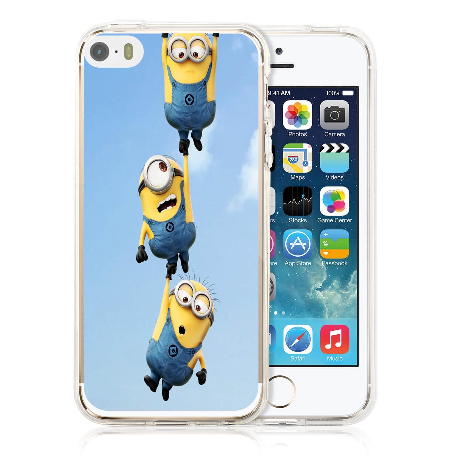 PROTEMIO MY ART borító Apple iPhone 5 / 5S / SE MIMONI (021) akciós termékkép 1