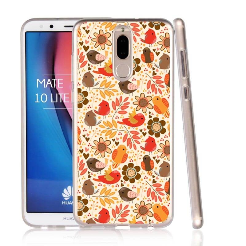 PROTEMIO MY ART obal Huawei Mate 10 Lite BIRDS (004) (004) akciós termékkép 1