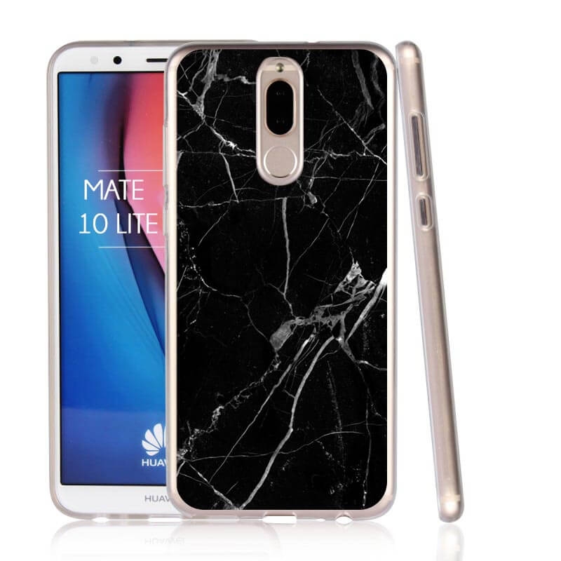 PROTEMIO MY ART obal Huawei Mate 10 Lite BLACK MARBLE (142) akciós termékkép 1