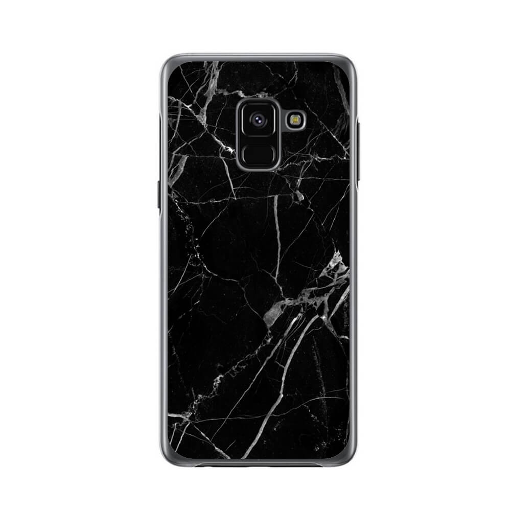 PROTEMIO MY ART obal Samsung Galaxy A8 2018 BLACK MARBLE (142) akciós termékkép 1