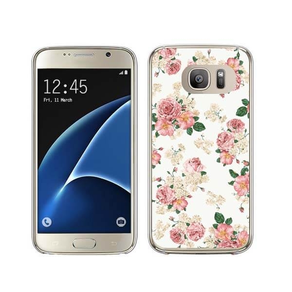 PROTEMIO MY ART kryt Samsung Galaxy S7 Edge PINK ROSES (016) akciós termékkép 1
