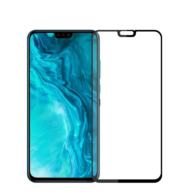 3D Edzett üveg Honor 9X Lite fekete akciós termékkép 1