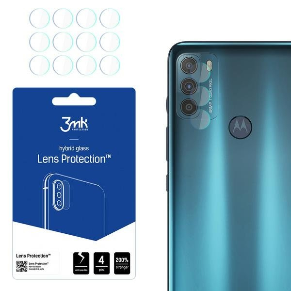 4x Edzett üveg Motorola Moto G50 kamerához