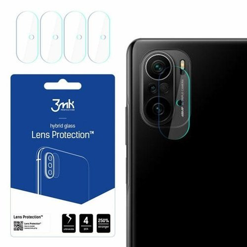 4x Edzett üveg Xiaomi Poco F3 kamerához akciós termékkép 1