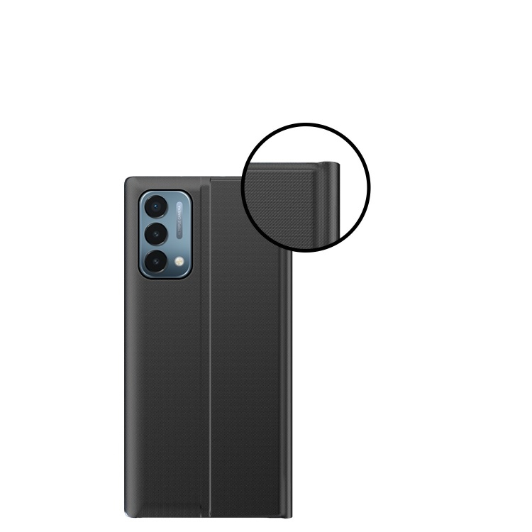 SLEEP CASE Flip cover OnePlus Nord N200 5G fekete termék 2. képe