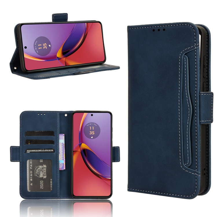 SLOT pénztárca tok Motorola Moto G84 5G kék termék 2. képe