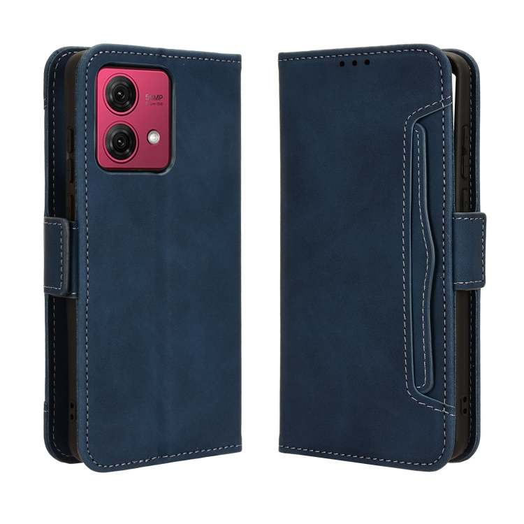 SLOT pénztárca tok Motorola Moto G84 5G kék akciós termékkép 1