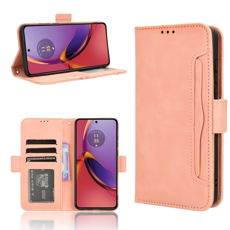 SLOT pénztárca tok Motorola Moto G84 5G rózsaszín telefonhoz termék 2. képe