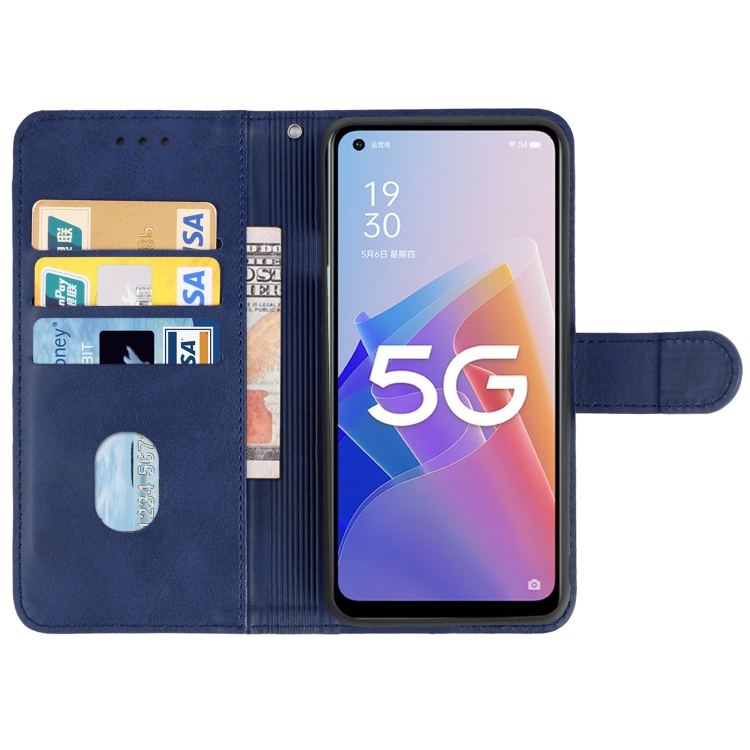 SMOOTH Wallet tok Oppo A96 kék termék 2. képe