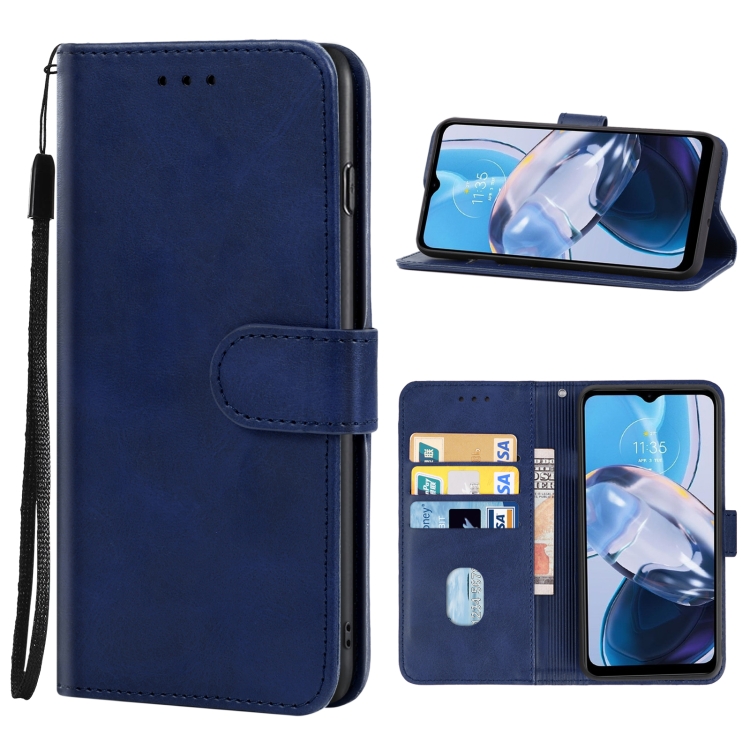 SMOOTH pénztárca tok Motorola Moto E22 / E22i kék termék 2. képe