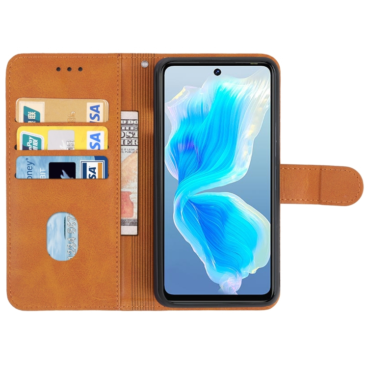 SMOOTH Pénztárca tok Tecno Camon 18 barna termék 2. képe