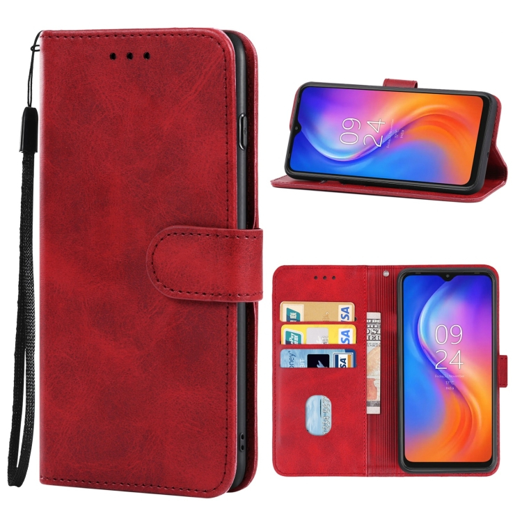 SMOOTH Pénztárca tok Tecno Spark 8 piros termék 2. képe