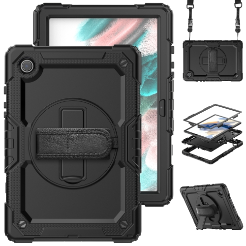 SOLID 360 tok Samsung Galaxy Tab A8 (SM-X205 / SM-X200) fekete termék 2. képe