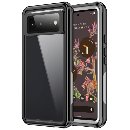 SOLID Kétoldalas borító a Google Pixel 6 telefonhoz fekete akciós termékkép 1