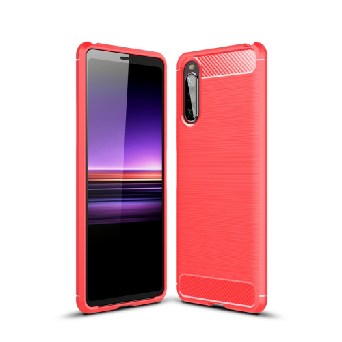 FLEXI TPU Védőburkolat Sony Xperia 10 II piros