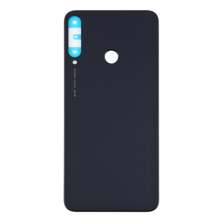 Hátlap (akkumulátor fedél) Huawei P40 Lite E fekete termék 2. képe