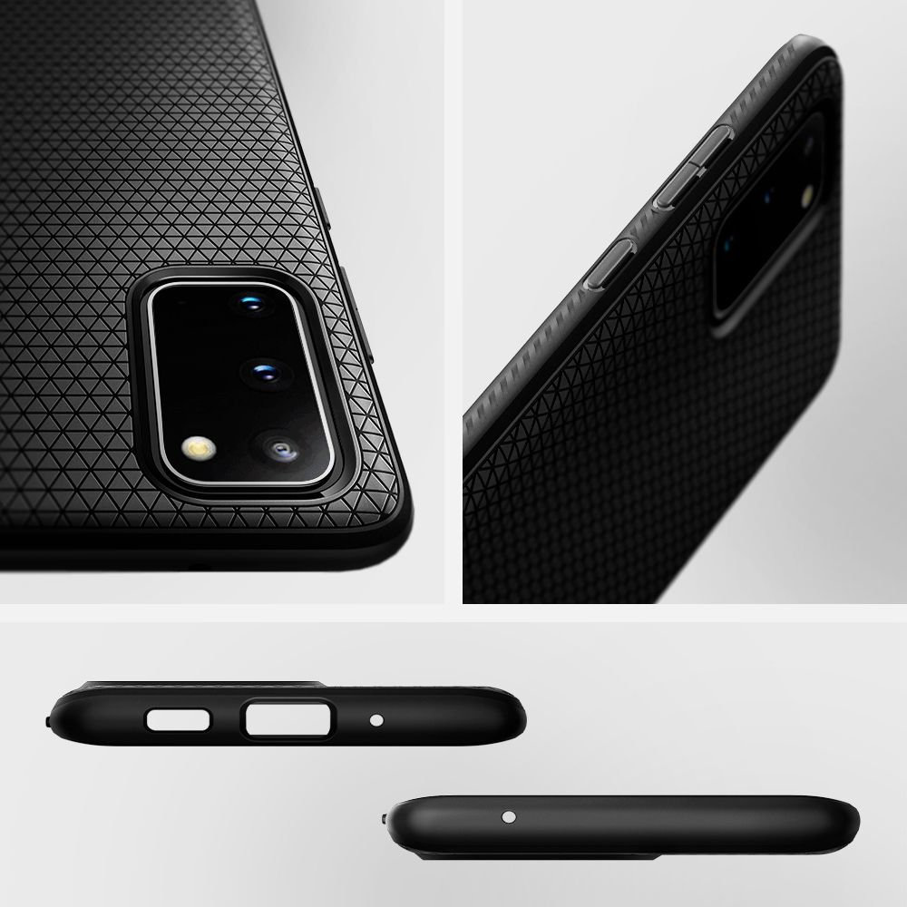 SPIGEN LIQUID AIR Samsung Galaxy S20 Plus fekete termék 2. képe