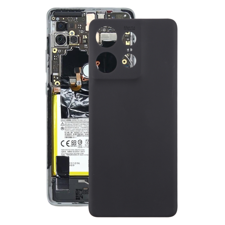 Eredeti elemtartó fedél Motorola Edge 50 Pro fekete akciós termékkép 1