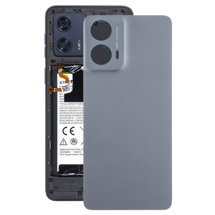 Eredeti elemtartó fedél Motorola Moto G24 fekete akciós termékkép 1
