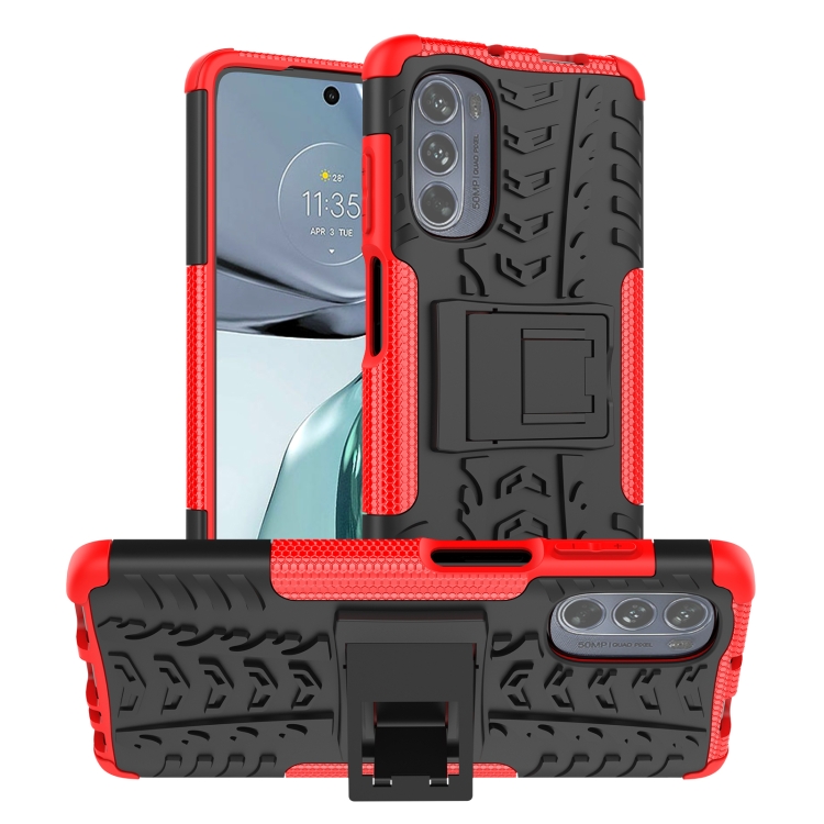 STAND Extra strapabíró tok Motorola Moto G62 5G piros akciós termékkép 1