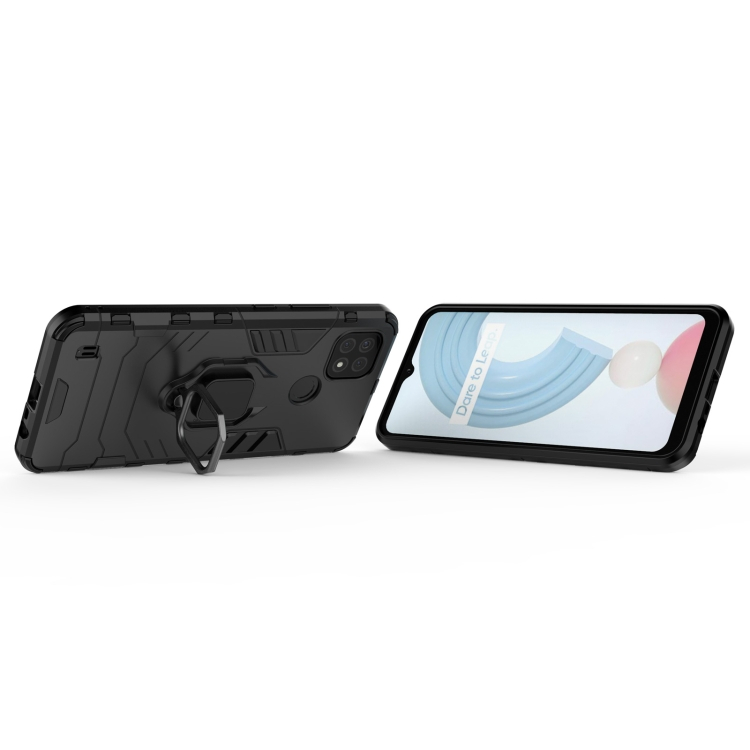 STRONG védőburkolat Realme C21 fekete termék 2. képe