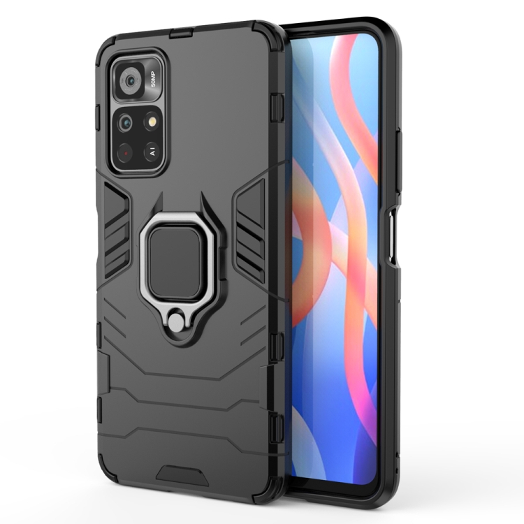 STRONG védőburkolat Xiaomi Poco M4 Pro 5G / Redmi Note 11S 5G fekete akciós termékkép 1