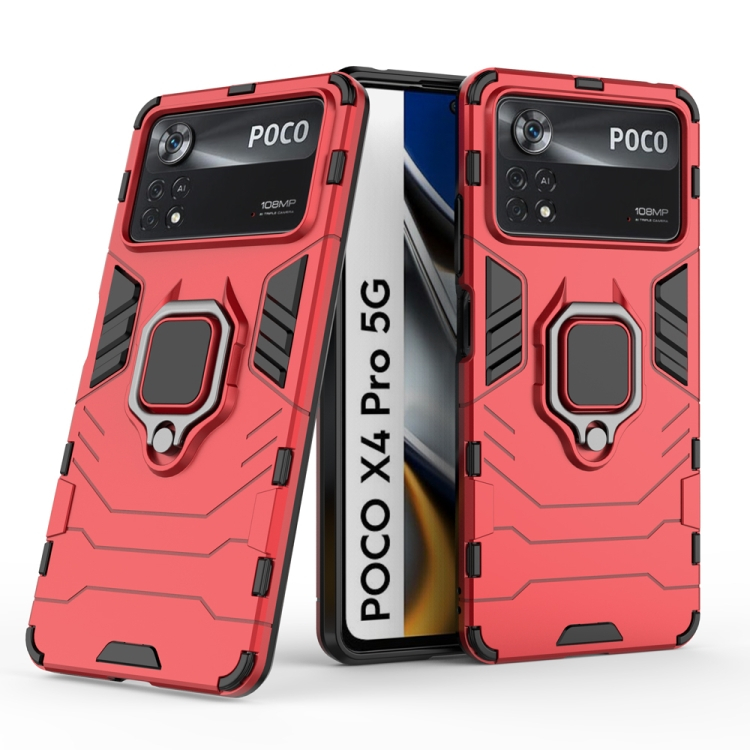STRONG védőburkolat Xiaomi Poco X4 Pro 5G piros akciós termékkép 1