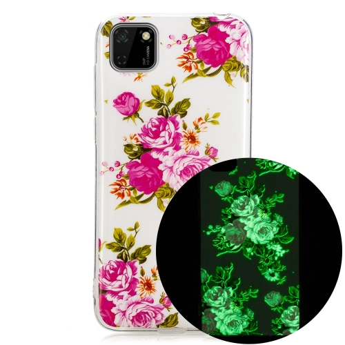 ART TPU Világító borító Huawei Y5p ROSES akciós termékkép 1