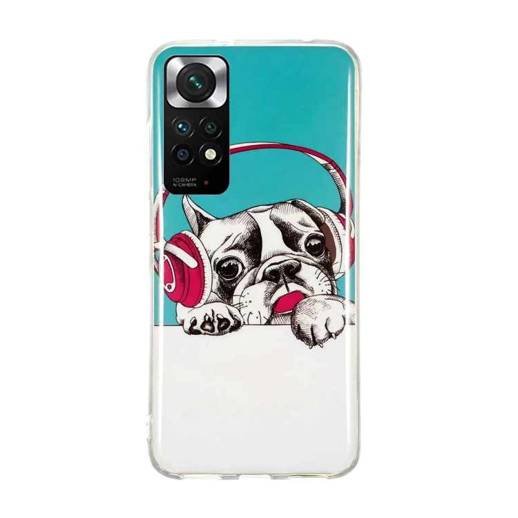 ART TPU Világító burkolat Xiaomi Redmi Note 11 / Note 11S DOG termék 2. képe