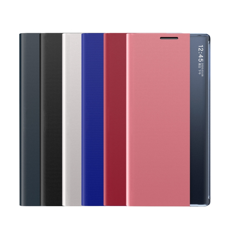 SLEEP CASE Flip tok Huawei P40 Lite E rózsaszín termék 2. képe
