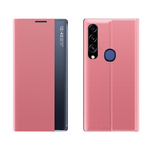 SLEEP CASE Flip tok Huawei P40 Lite E rózsaszín akciós termékkép 1