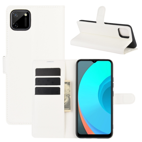 LITCHI Wallet fedél Realme C11 fehér termék 2. képe