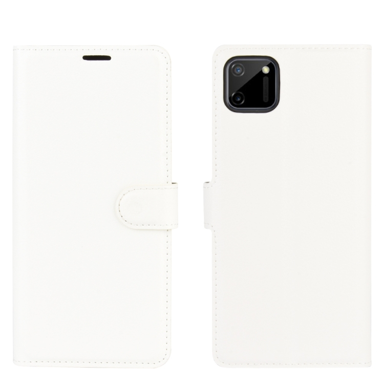 LITCHI Wallet fedél Realme C11 fehér akciós termékkép 1