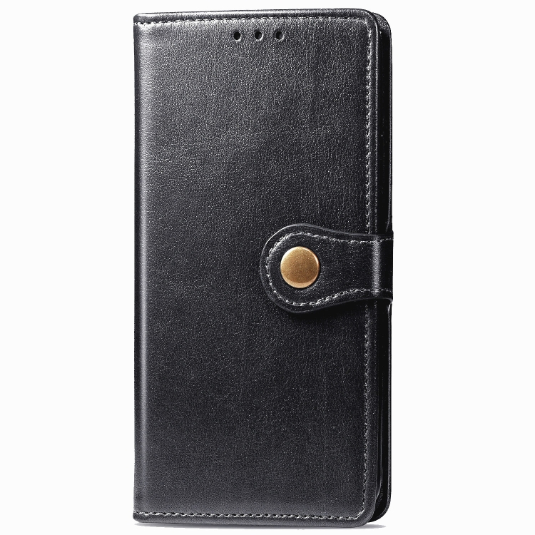 LEATHER BUCKLE Wallet esetében Realme C11 fekete akciós termékkép 1