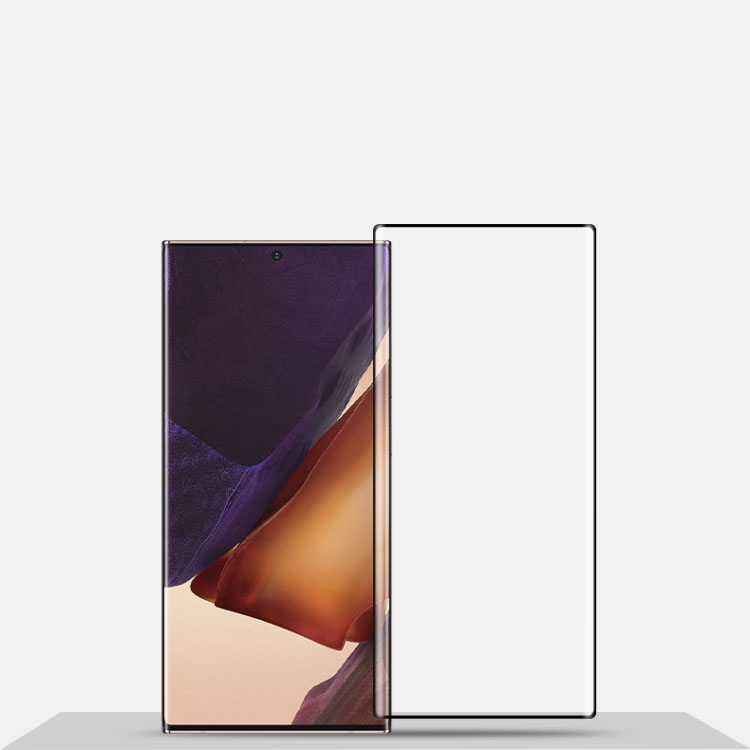 3D edzett üveg Samsung Galaxy Note 20 Ultra Black akciós termékkép 1