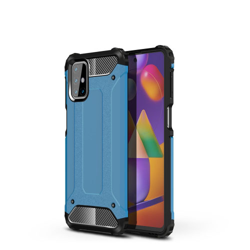 TOUGH Védőburkolat Samsung Galaxy M31s kék akciós termékkép 1