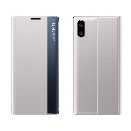 SLEEP CASE Flip cover Xiaomi Redmi 9A / 9AT ezüst akciós termékkép 1