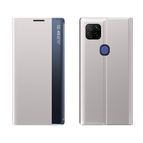 SLEEP CASE Flip tok Xiaomi Redmi 9C ezüst akciós termékkép 1