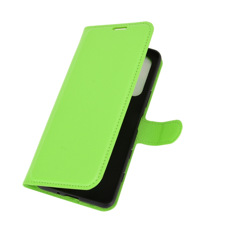 LITCHI Wallet tok Sony Xperia 5 II zöld termék 2. képe