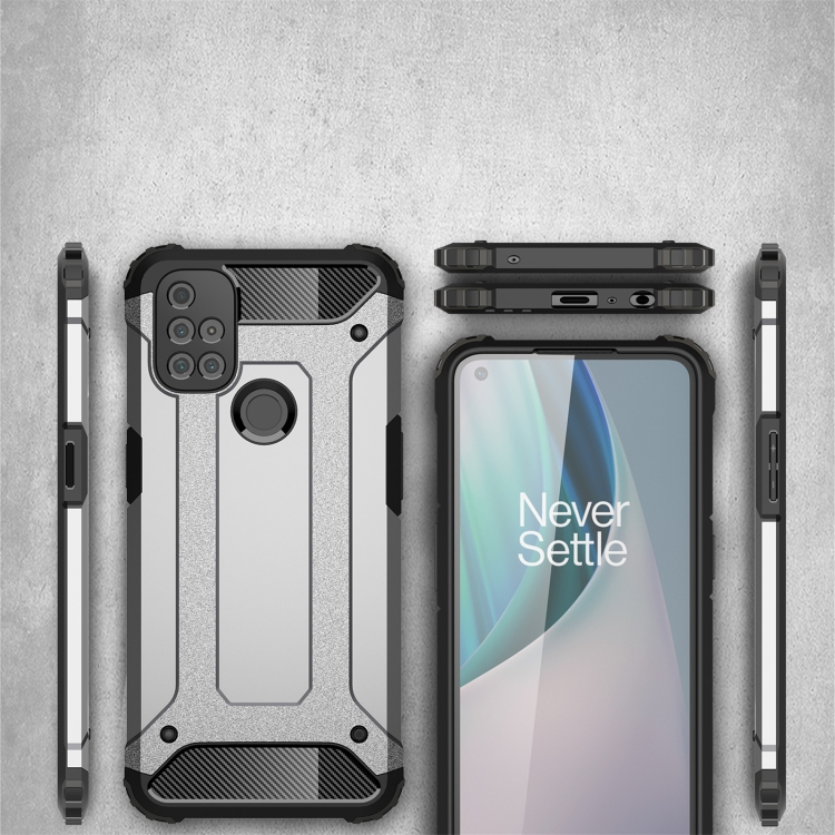 TOUGH Védőburkolat OnePlus Nord N10 5G rózsaszín termék 2. képe