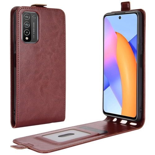 Összecsukható tok Honor 10X Lite barna akciós termékkép 1