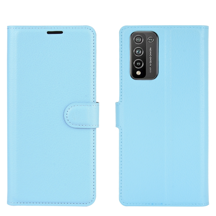 LITCHI Védőburkolat Honor 10X Lite kék akciós termékkép 1