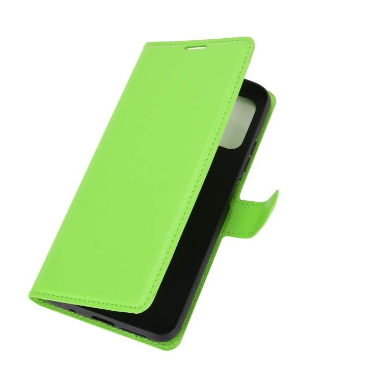 LITCHI Wallet tok Xiaomi Poco M3 zöld termék 2. képe
