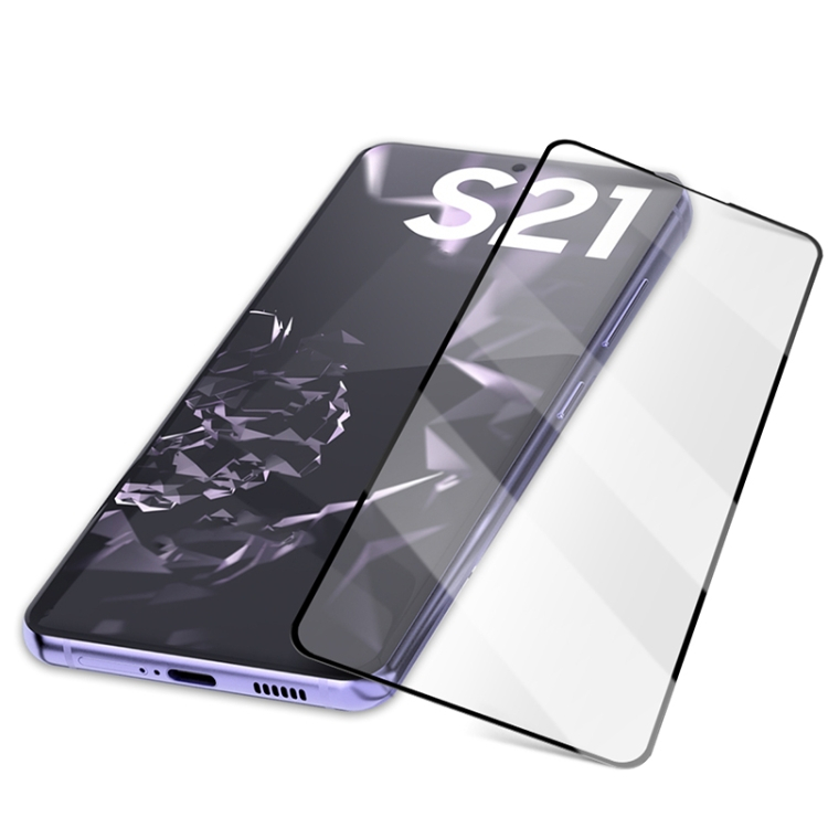 3D edzett üveg Samsung Galaxy S21 5G fekete termék 2. képe