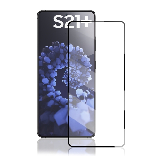 3D edzett üveg Samsung Galaxy S21 Plus 5G fekete akciós termékkép 1