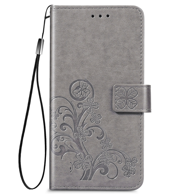 ART Pénztárca borító Nokia 5.4 FLOWERS szürke akciós termékkép 1