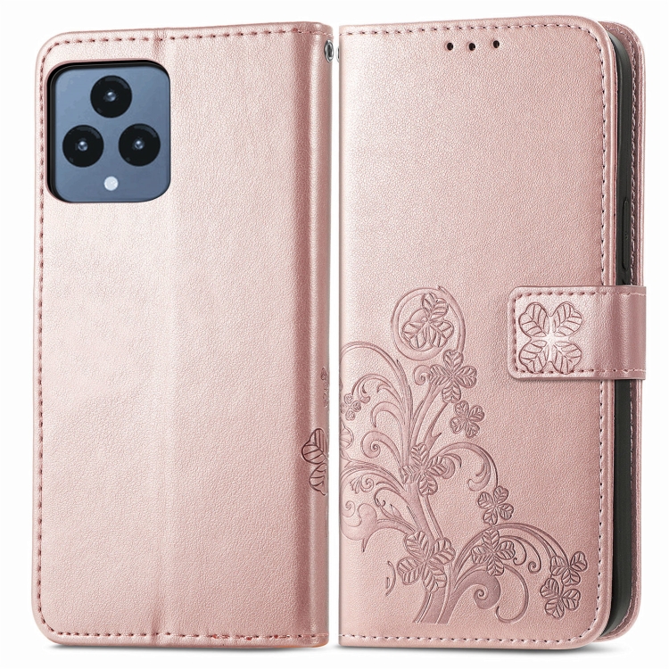 ART FLOWER S Pénztárcahuzat T Phone világos rózsaszín