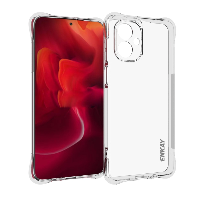 ENKAY AIRBAG Extra tartós burkolat Motorola Moto G55 5G átlátszó akciós termékkép 1