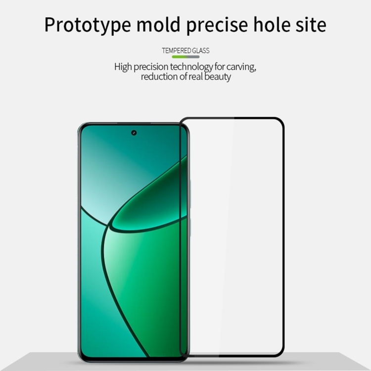 3D Edzett védőüveg a Realme 12+ -hoz 5G termék 2. képe